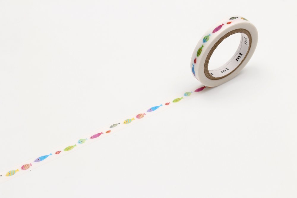 Washi Tape - Fish Line