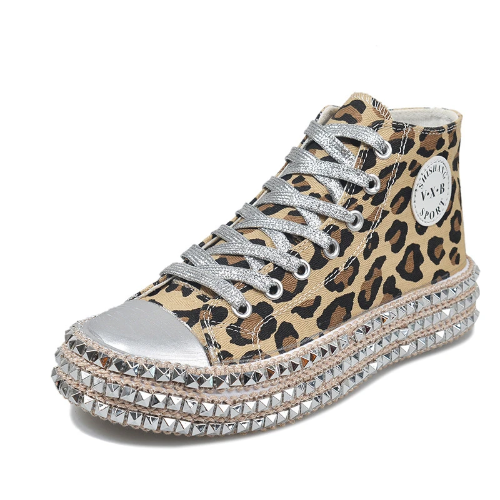 basket converse leopard