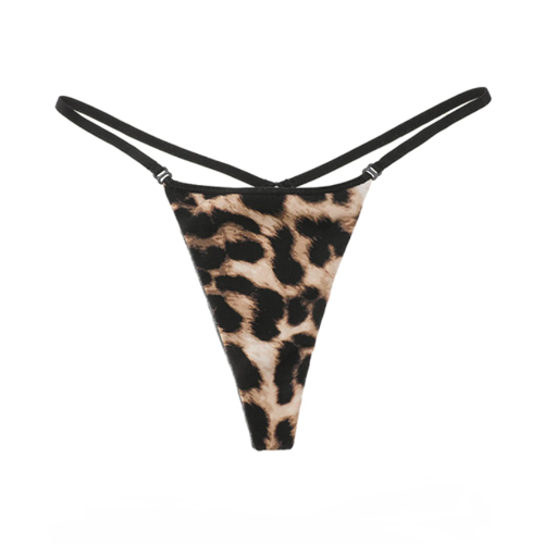 string leopard pour femme