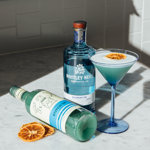 pineapple and mandarin gin sour recipe using Whitley Neil Gin