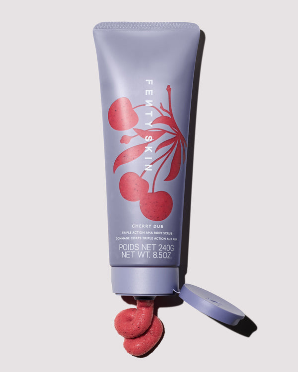 CHERRY DUB TRIPLE ACTION AHA BODY SCRUB - summer beauty products we can't live without
