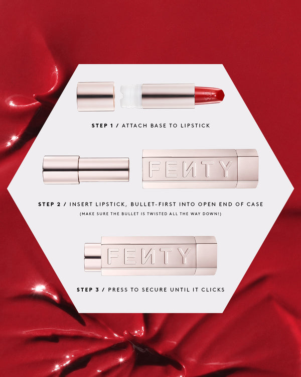Fenty Beauty Icon Velvet Liquid Lipstick Review Swatch - MPV