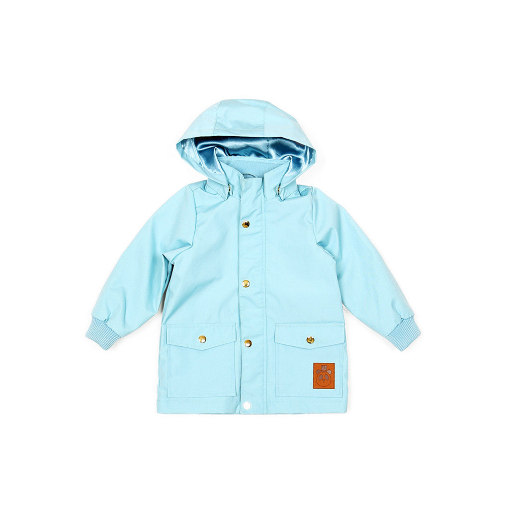 Light sky blue pico jacket from Mini Rodini – Mini Prive