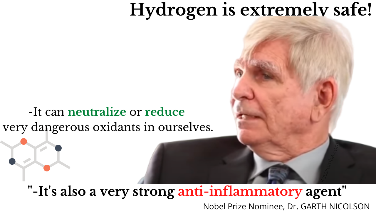 Why H2 Works hydrogen water H2 easily penetrates everything and creates energy. H2 is the smallest, lightest element. It reaches every cell and organ in the body. Because of its small size and the fact it has a high lipid solubility, H2 can easily diffuse into the mitochondria and other subcellular components. We all know we need oxygen to survive, but few know that hydrogen is the fundamental fuel. Mitochondria are our cells' power plants. Inside the mitochondria, oxygen burns hydrogen releasing energy - in the form of ATP - that runs our bodies!  h2 water H2 is a powerful antioxidant. Much of the ground breaking research focused on H2 as a antioxidant. It has the unique and powerful ability to target and neutralize the damaging reactive oxygen molecules (free radicals) that are toxic to the cells 1, while leaving biologically useful radicals unharmed. Thus, H2 protects DNA, RNA and cellular proteins from oxidative stress 2. This has led some researchers to call it the master antioxidant.  diatomic h2 H2 activates your body's own powerful enzymes. Research shows H2 also enhances the effect of the body’s antioxidant enzymes – glutathione, superoxide dismutase, catalase - and proteins that protect the cells3 .   h2 water H2 can favorably alter cell metabolism, signaling and gene expression. Research has also revealed that H2 can alter cell signaling4, cell metabolism5, and gene expression6. This leads to anti-inflammatory effects, anti-allergic effects, and anti-apoptotic (anti-cell death) effects 7.  How to Get the Benefits of H2 You can breathe H2 gas, you can assimilate H2 rich saline intravenously, use it as eye drops, you can bathe in it, you can put it on your skin, you can increase the production of H2 in vivo by intestinal bacteria, or you can drink H2-rich water. Which method is best? Early research suggests that the most effective - and easiest - approach is to drink H2-rich water. H2-rich water can be produced using electrolysis, magnesium, or bubbling H2 gas into water.  Water ionizers produce H2 rich water through electrolysis. This is the same method used to produce molecular hydrogen gas for energy. Our H2 Series ionizers with H2 Infusion Technology are capable of producing levels of H2 saturated water far greater than the level of H2 found in the healing waters of the world and greater than typically produced by other water ionizers.