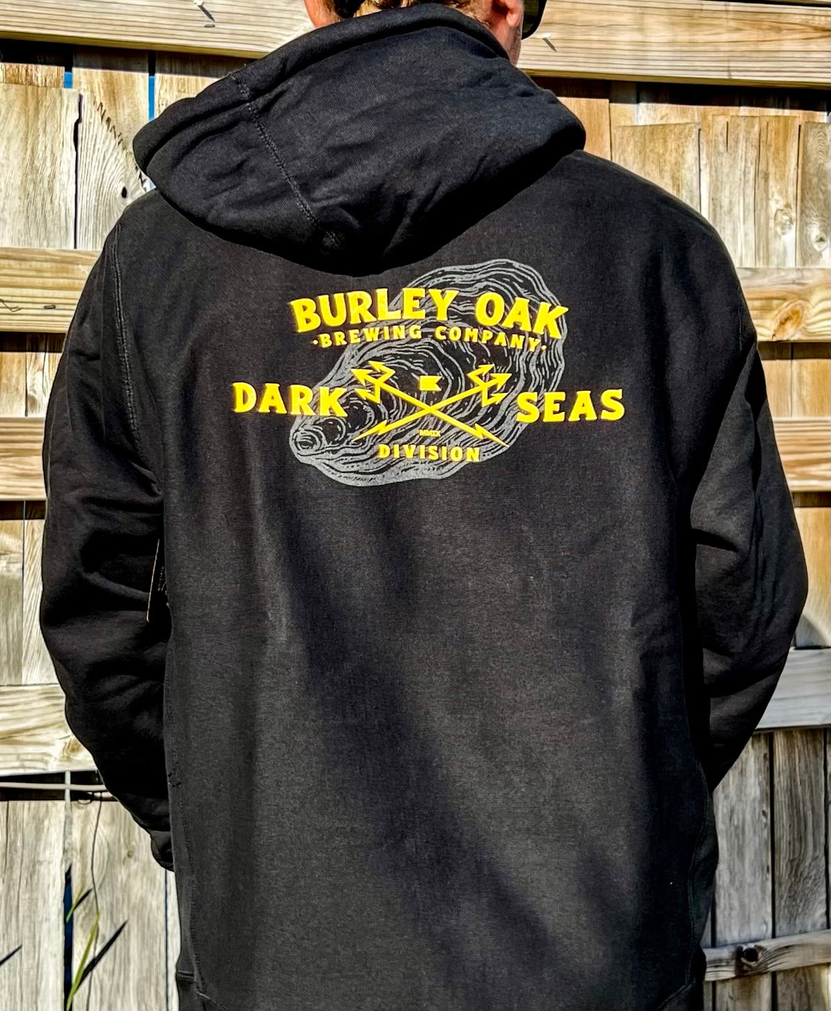 Burley Oak Black Hooded Water Resistant Coaches Jacket – Burley