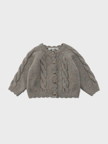 Benibla Knit Cardigan - Mint Gray – Louisiella