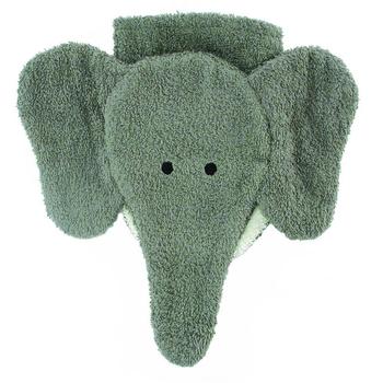 Organic elephant washcloth