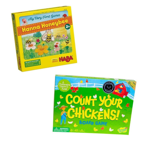 Hannah Honeybee Count Your Chickens Family Game Night Cooperative Games