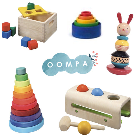 Early childhood development toys for 1 year olds Oompa toys