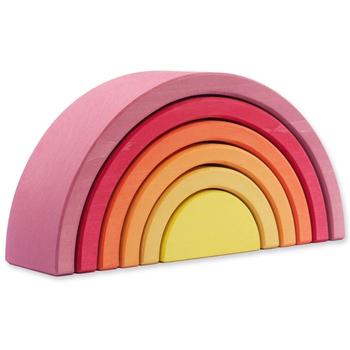 Ocamora warm wooden rainbow in six pieces