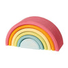 Grimm's - Pastel Wooden Rainbow 6 pc - Oompa Toys