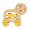 Petit Collage - Little Lion Wooden Push Along Toy - Oompa Toys