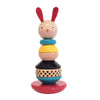 Petit Collage - Modern Bunny Wooden Stacking Toy - Oompa Toys