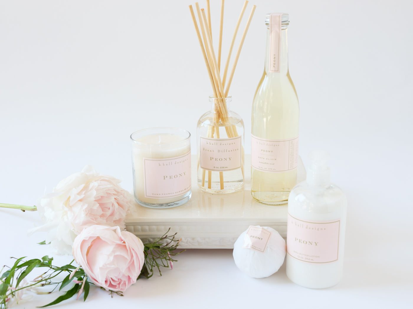 Peony Bath and Body Gift Collection