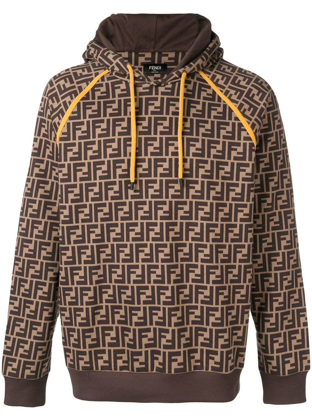 brown fendi hoodie