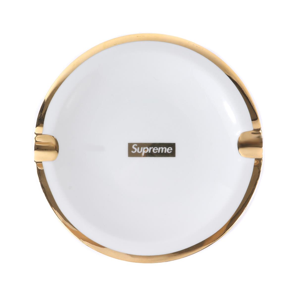 supreme gold ashtray