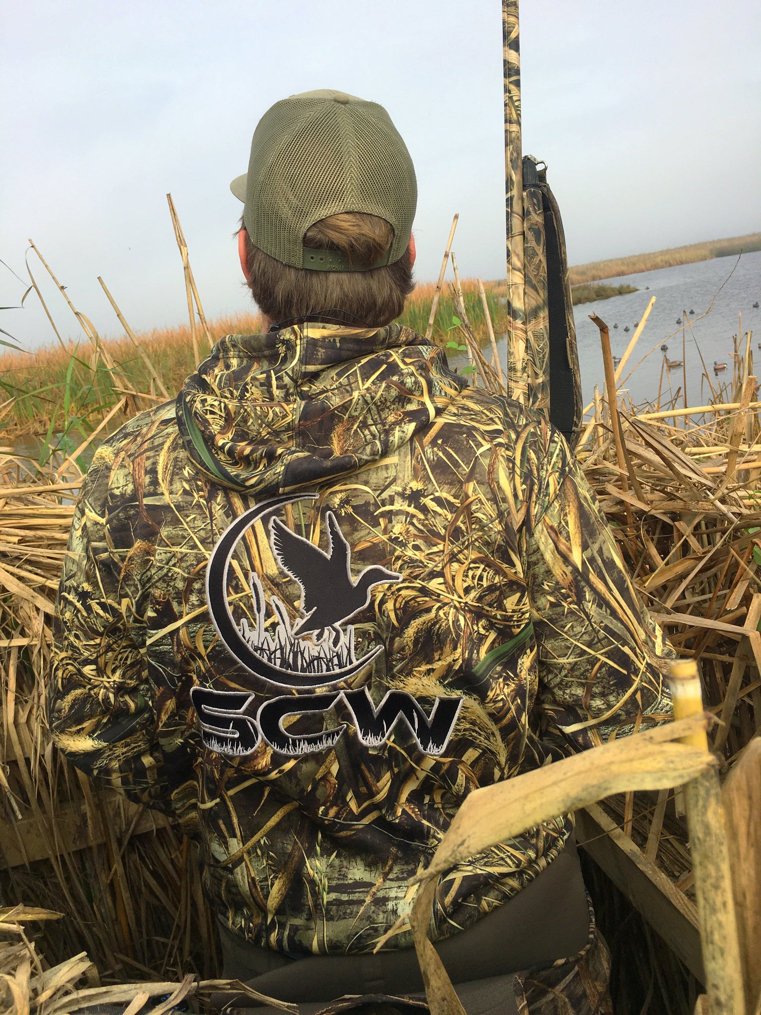 waterfowl camo hoodie