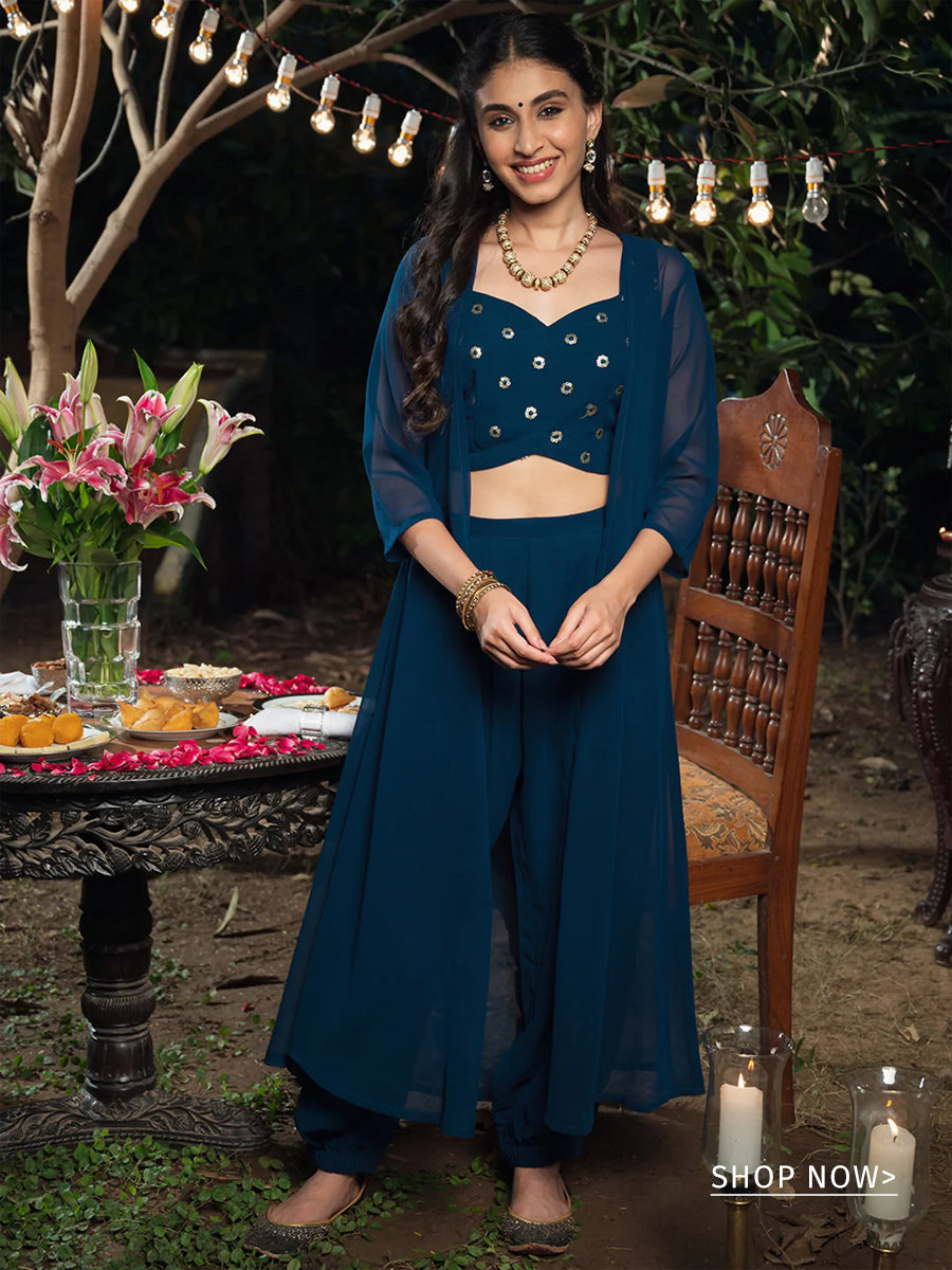 Shop online Dark Blue Shrit Style Midi Dress With Collar & Full Sleeves  Midi Dress For Girls Western Wear Latest Bollywood Style Dresses – Lady  India