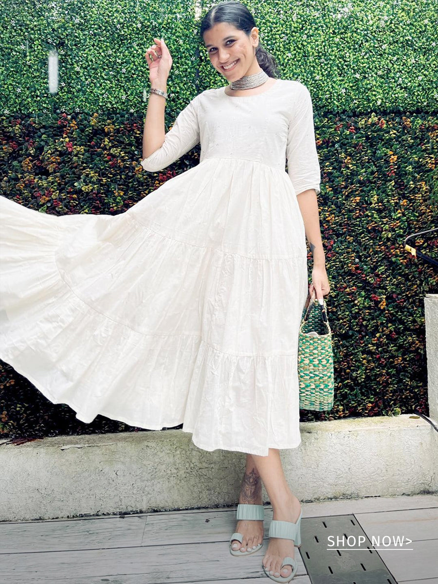 Buy White Dresses  Frocks for Girls by WHITE WORLD Online  Ajiocom