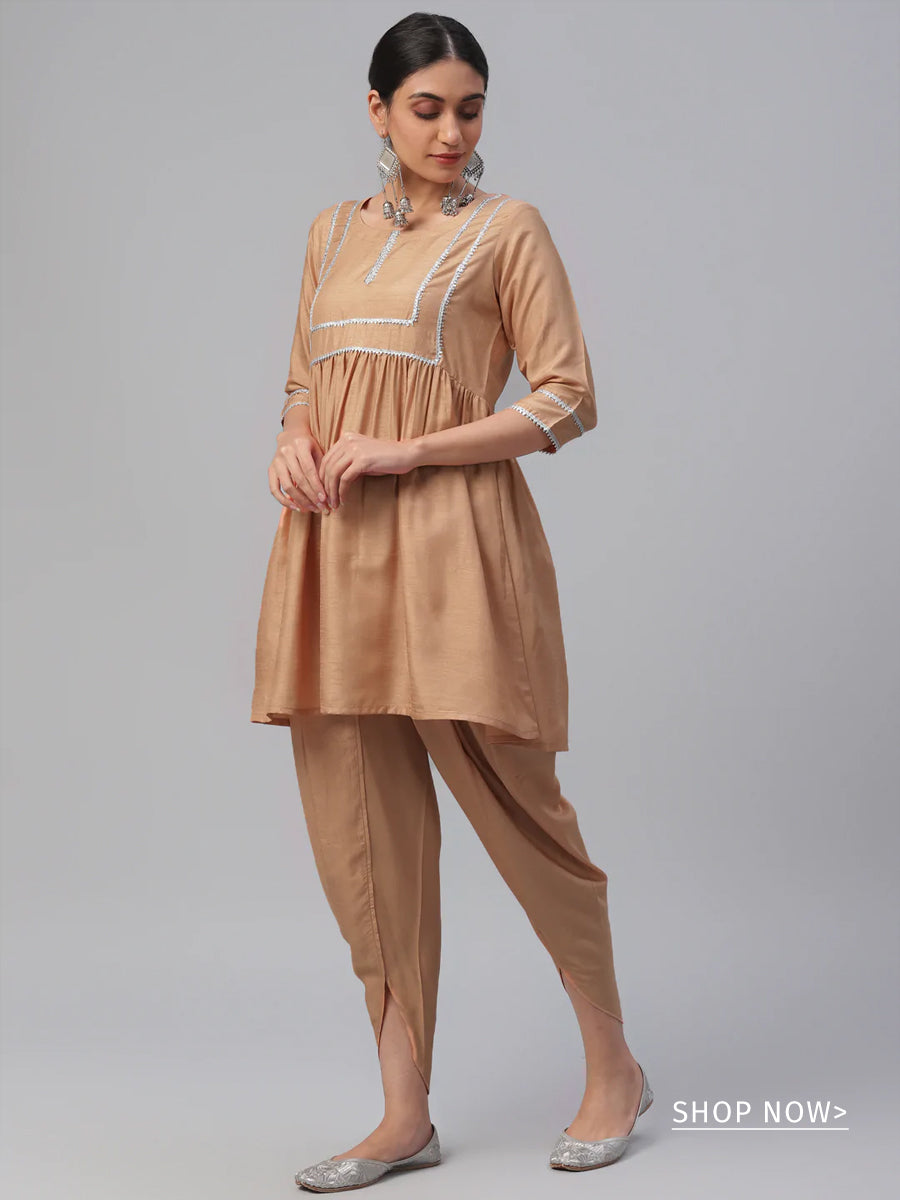 Indo western dhoti dress - We Dress