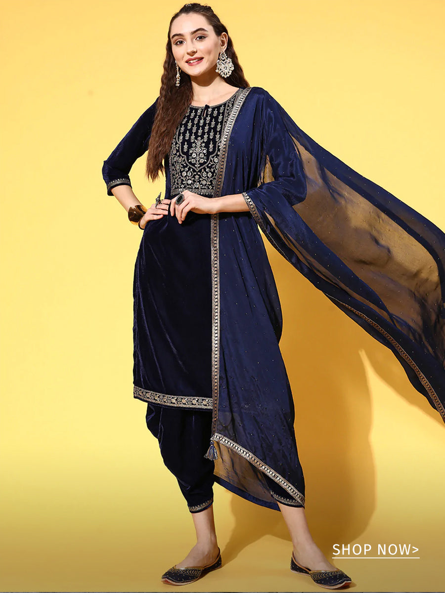 Cream Punjabi Style Salwar Kameez for Women | Salwar kameez designs,  Punjabi dress design, Salwar suit pattern
