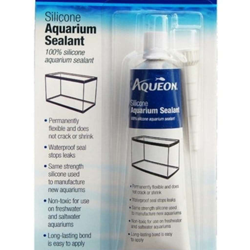 Aqueon Silicone Sealant 3 oz Black Standard Packaging