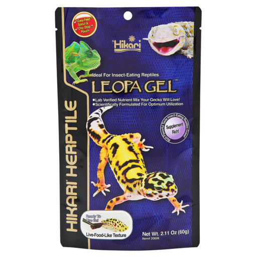 Hikari Herptile LeopaGel™ Insect Eating Reptile Food:Jungle Bob's Reptile World