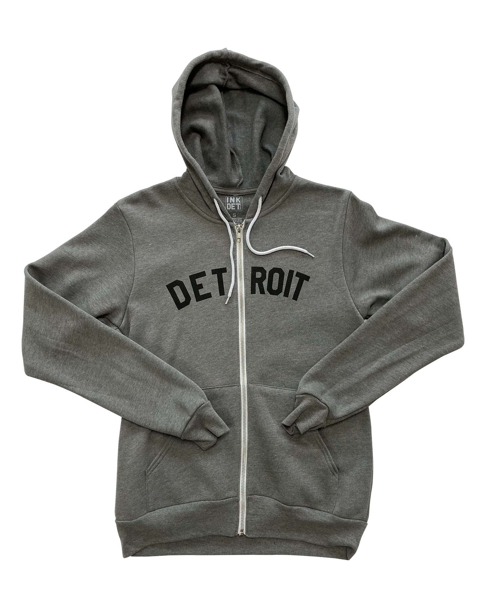 hooded sweatshirt zip up