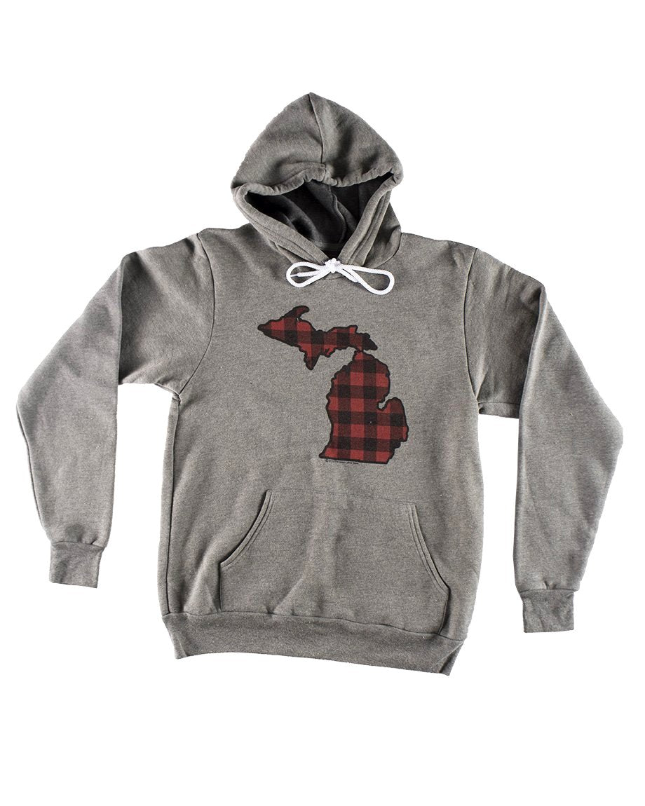 buffalo plaid sweatshirt