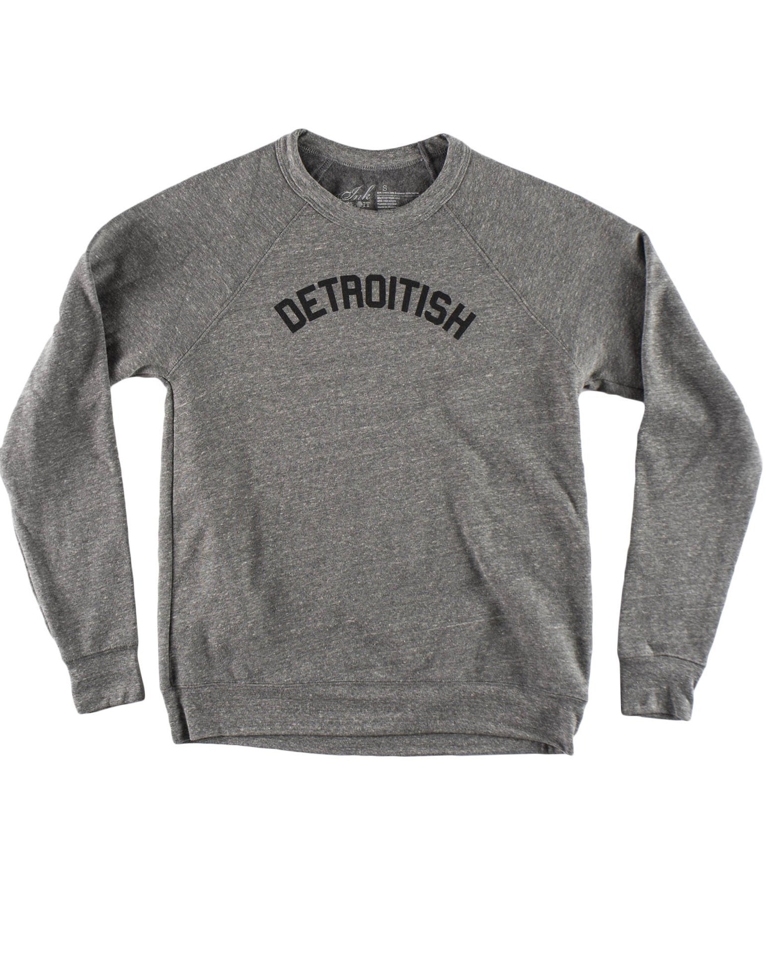 crew neck grey sweatshirt