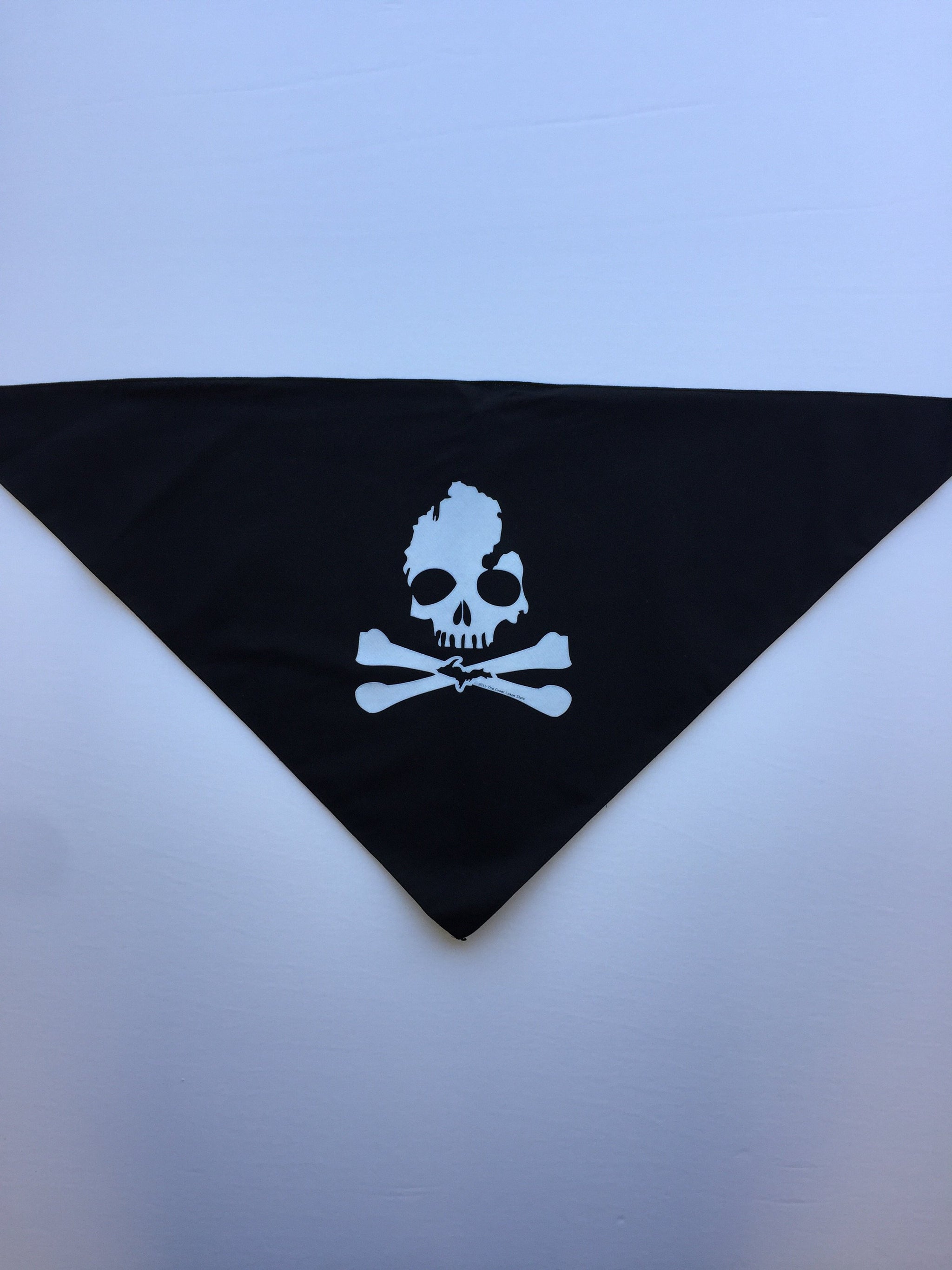 dog skull bandana