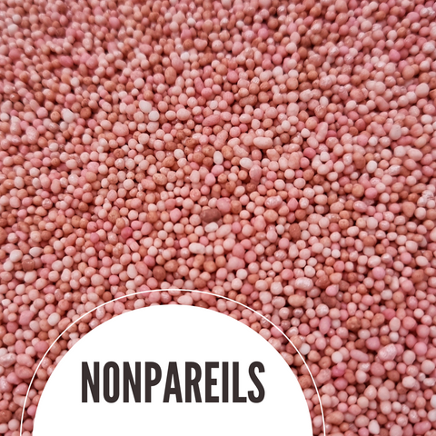 pink nonpareils