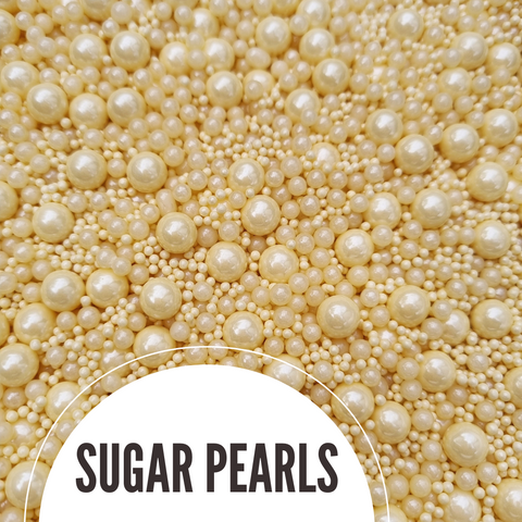 Blondie sugar pearls