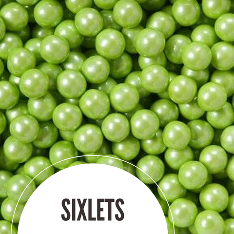 green sixlets