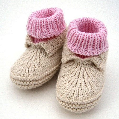 Baby Moc-a-Soc Knitting Pattern - Bekah Knits - Great Yarn Company