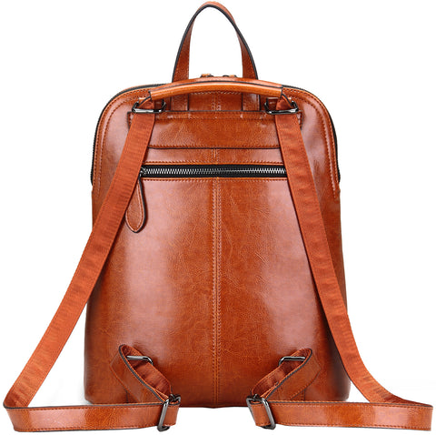 heshe leather backpack