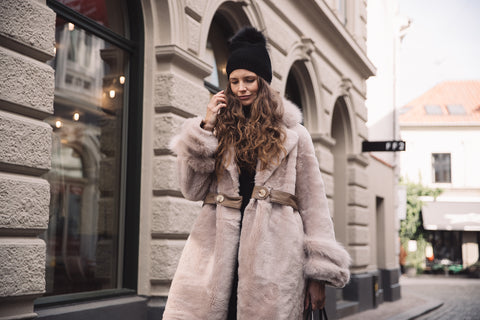 fur coat