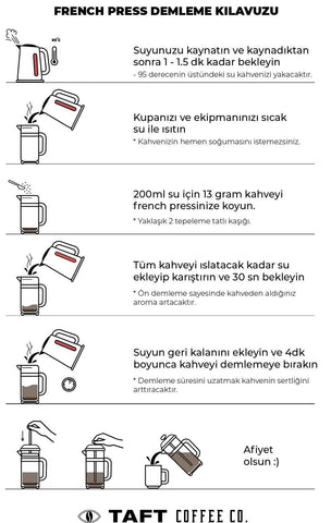 French Press Nasıl Kullanılır, French Press Kahve Nasıl Yapılır?