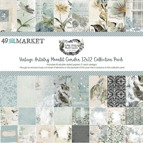 49 And Market Collection Pack 12X12 - Vintage Artistry Tranquility