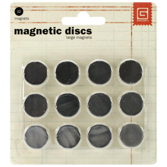 Tonic Studios Large Craft Magnets 15mm 6/Pkg -3062E