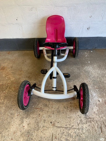 berg buddy go kart pink