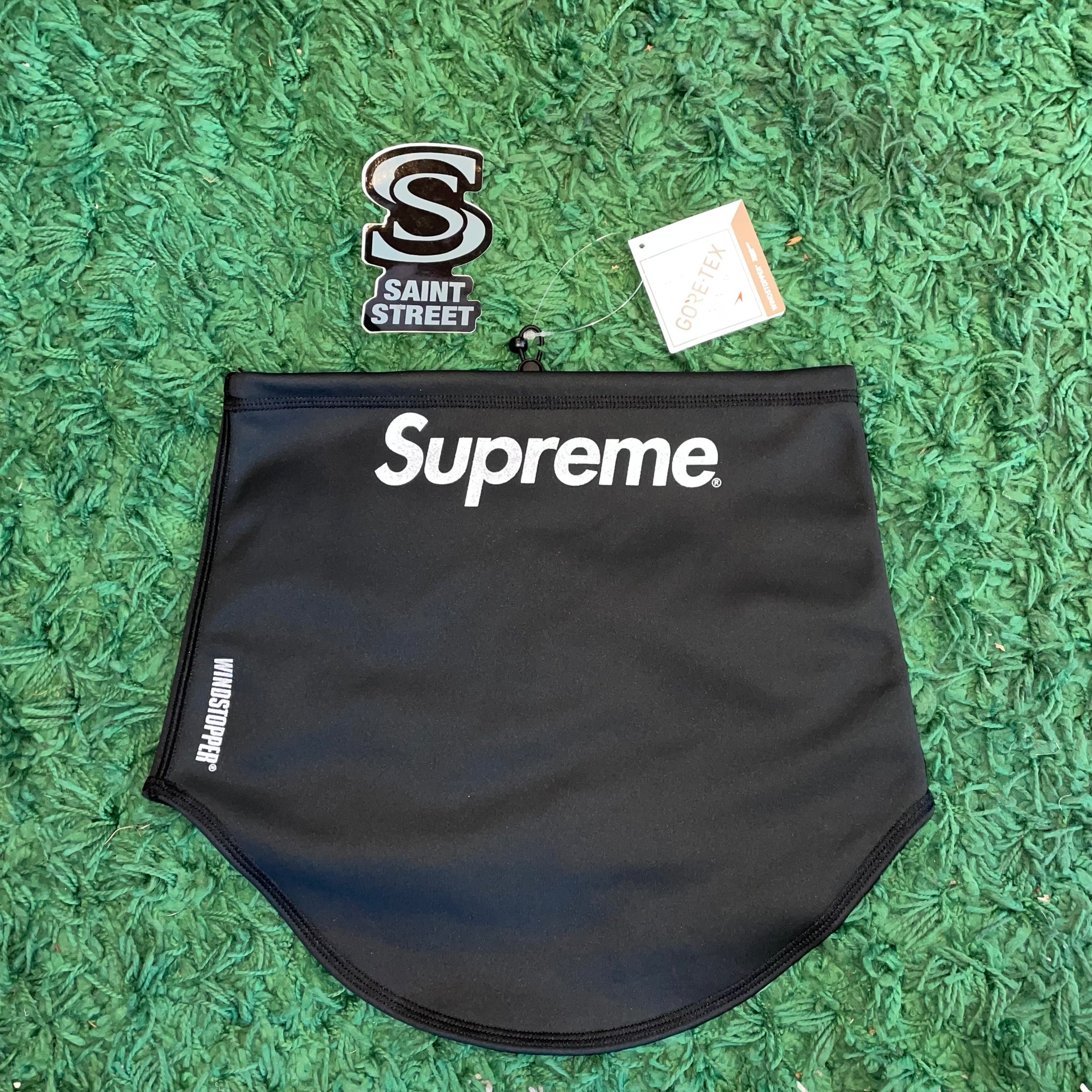 超安い Supreme Windstopper Neck black- Gaiter Supreme 小物