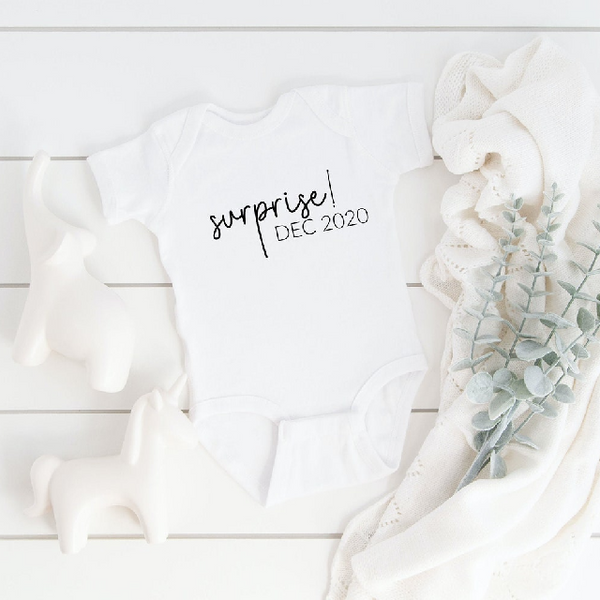 Custom Never Going to Recover Funny Baby Announcement - Gerber Brand Baby Onesies | Personalized White Infant | Custom Onesies from Customized Girl