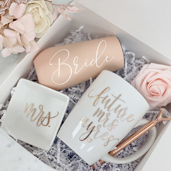 Future Mrs Gift Box Bride to Be Gift Bride Gift Box Newly Engaged Bridal  Shower Gift