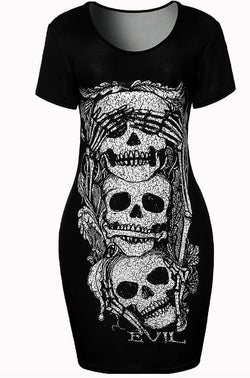 skull dress shirt womens