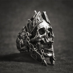 men's skull rings