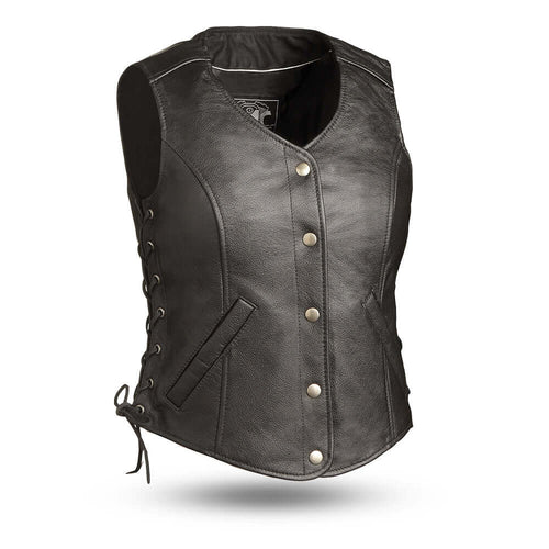 Honey Badger - Women's Motorcycle Leather Vest