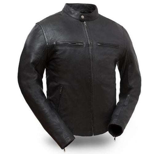 Men's Leather Jacket "Hipster"