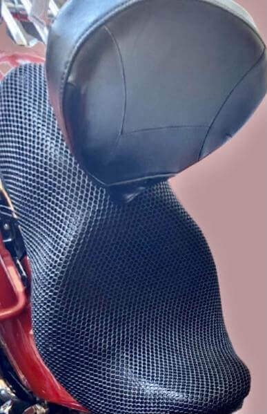 Long 3D Mesh Motorcycle Seat Cushion