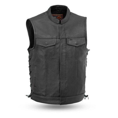 Sniper - Men's Motorcycle Leather Vest